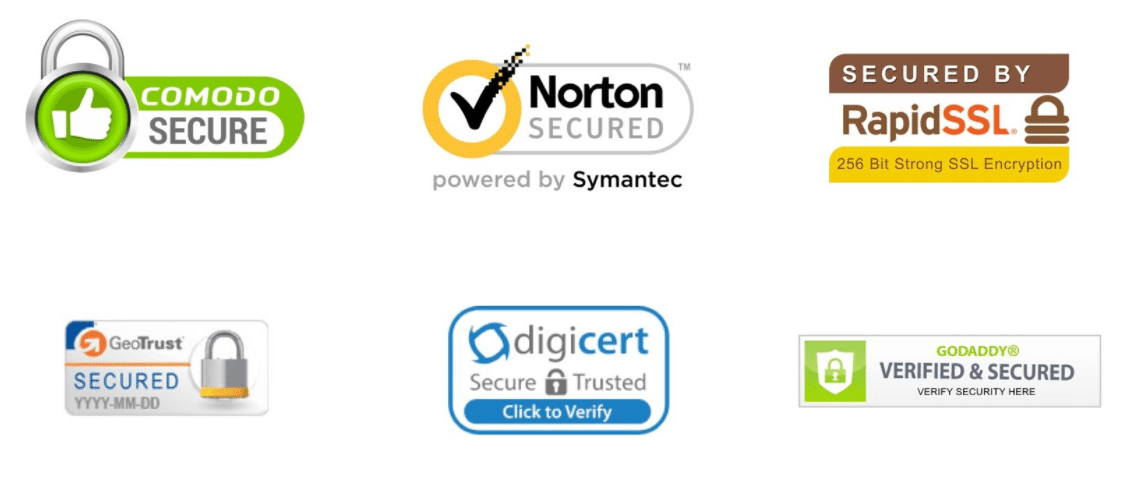 SSL — Comodo, Norton, RapidSSL, GeoTrust, DigiCert